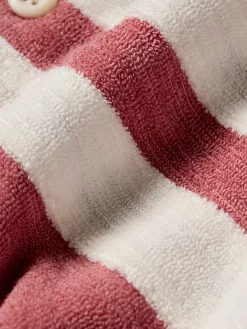 Kids^Faherty Brand Kids Cabana Towel Terry Polo - Faded Flag
