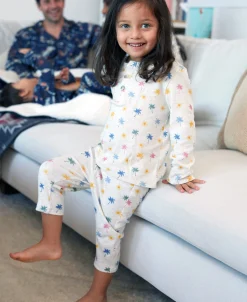 Kids^Faherty Brand Kids Cloud Cotton Pajama Set - Sun Coco