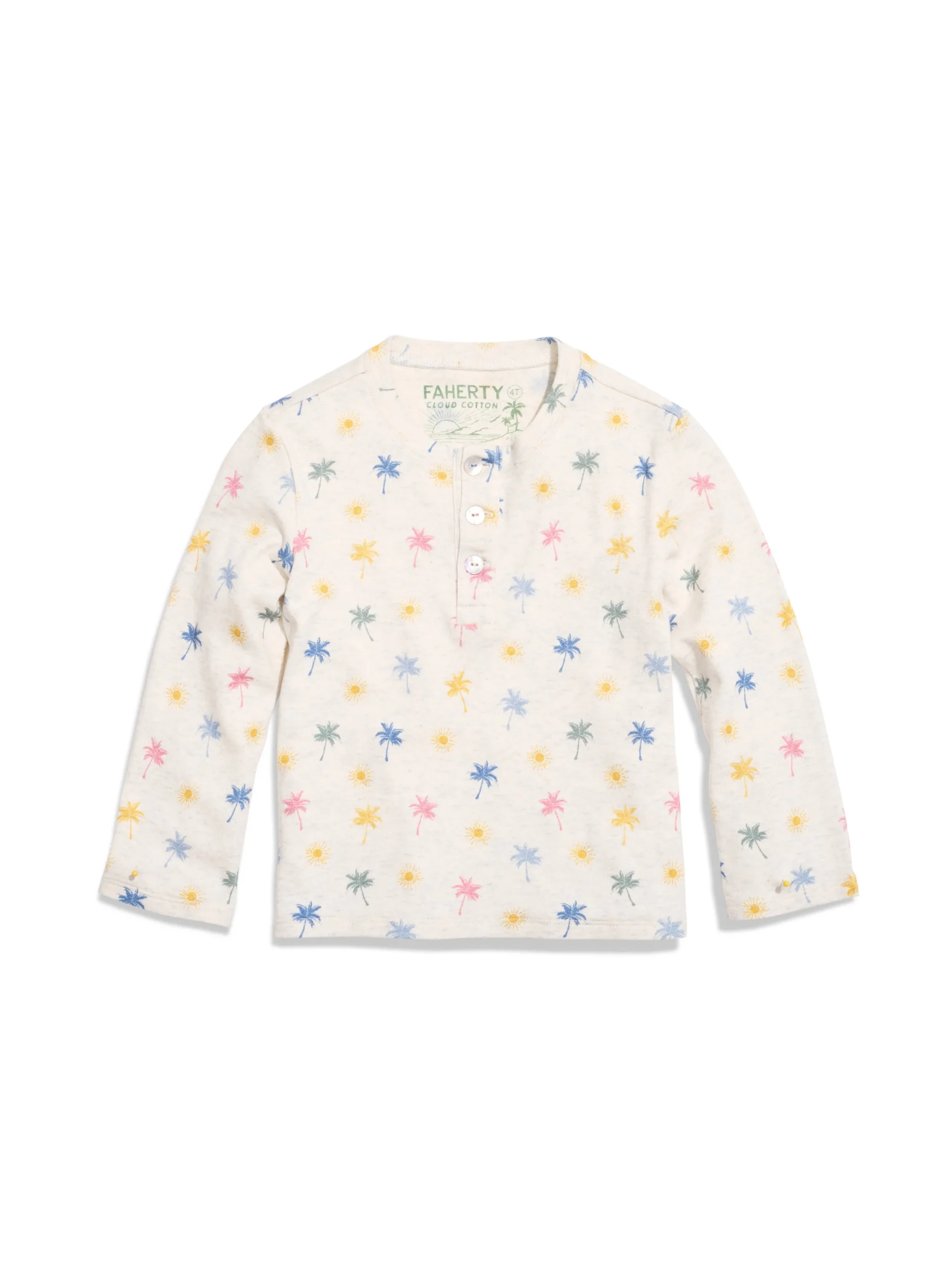 Kids^Faherty Brand Kids Cloud Cotton Pajama Set - Sun Coco
