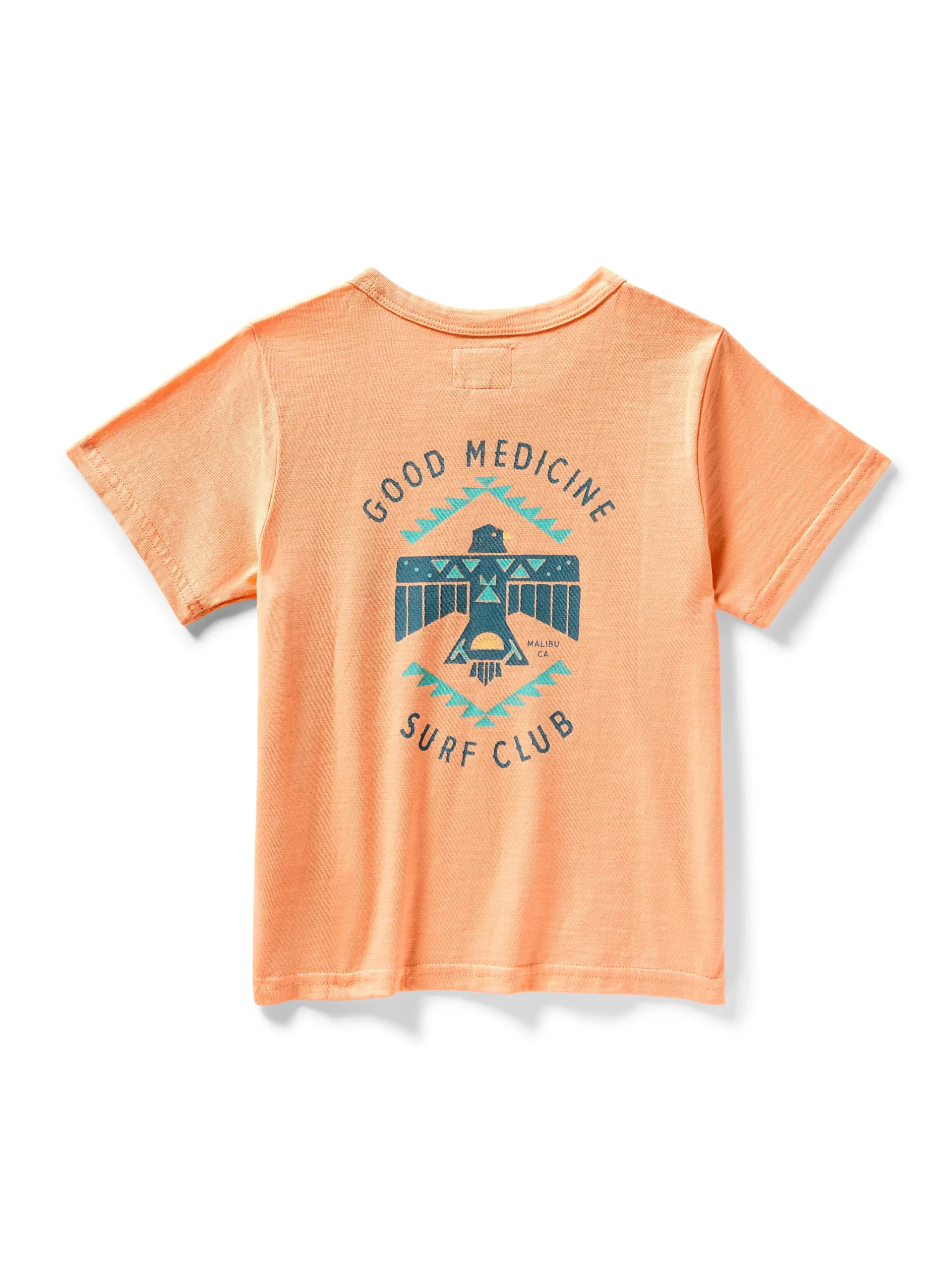 Kids^Faherty Brand Kids Good Medicine Graphic Tee - Island Melon