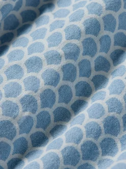 Kids^Faherty Brand Kids Short-Sleeve Playa Shirt - Fishscale Redux