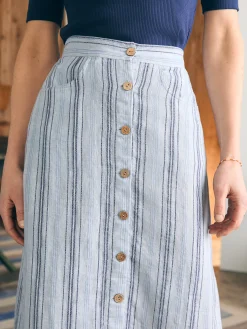 Shorts & Skirts^Faherty Brand La Jolla Skirt - Day Lily Stripe