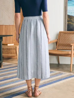 Shorts & Skirts^Faherty Brand La Jolla Skirt - Day Lily Stripe