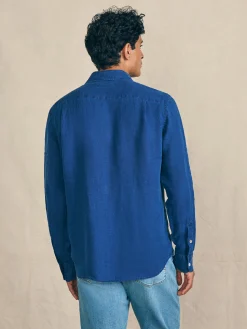 Shirts^Faherty Brand Laguna Linen Shirt - Arroyo Wash