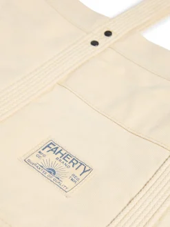Bags|Bags^Faherty Brand Large Sunwashed Canvas Tote - Ecru