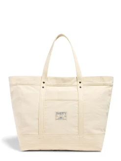 Bags|Bags^Faherty Brand Large Sunwashed Canvas Tote - Ecru