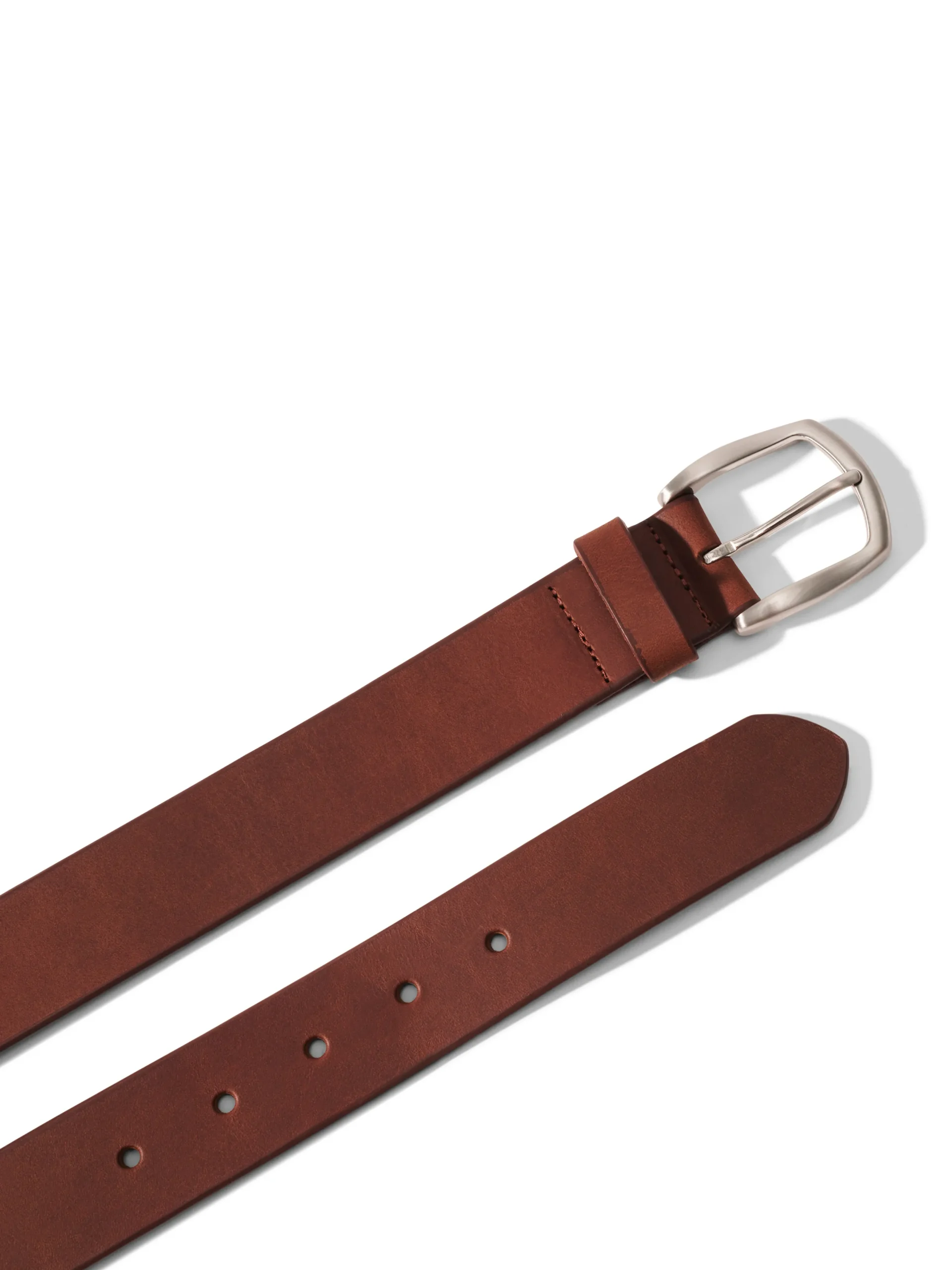 Belts^Faherty Brand Leather Belt - Brown