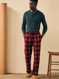 Pants^Faherty Brand Legend™ Pajama Pant - Red Black Buffalo