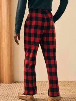 Pants^Faherty Brand Legend™ Pajama Pant - Red Black Buffalo