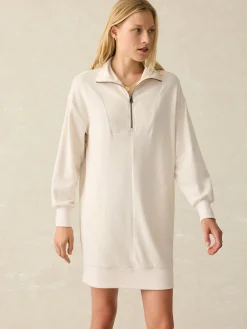 Dresses^Faherty Brand Legend™ Quarter Zip Dress - Off White