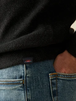 Hoodies & Sweatshirts^Faherty Brand Legend™ Sweater Crew - Heathered Black Twill