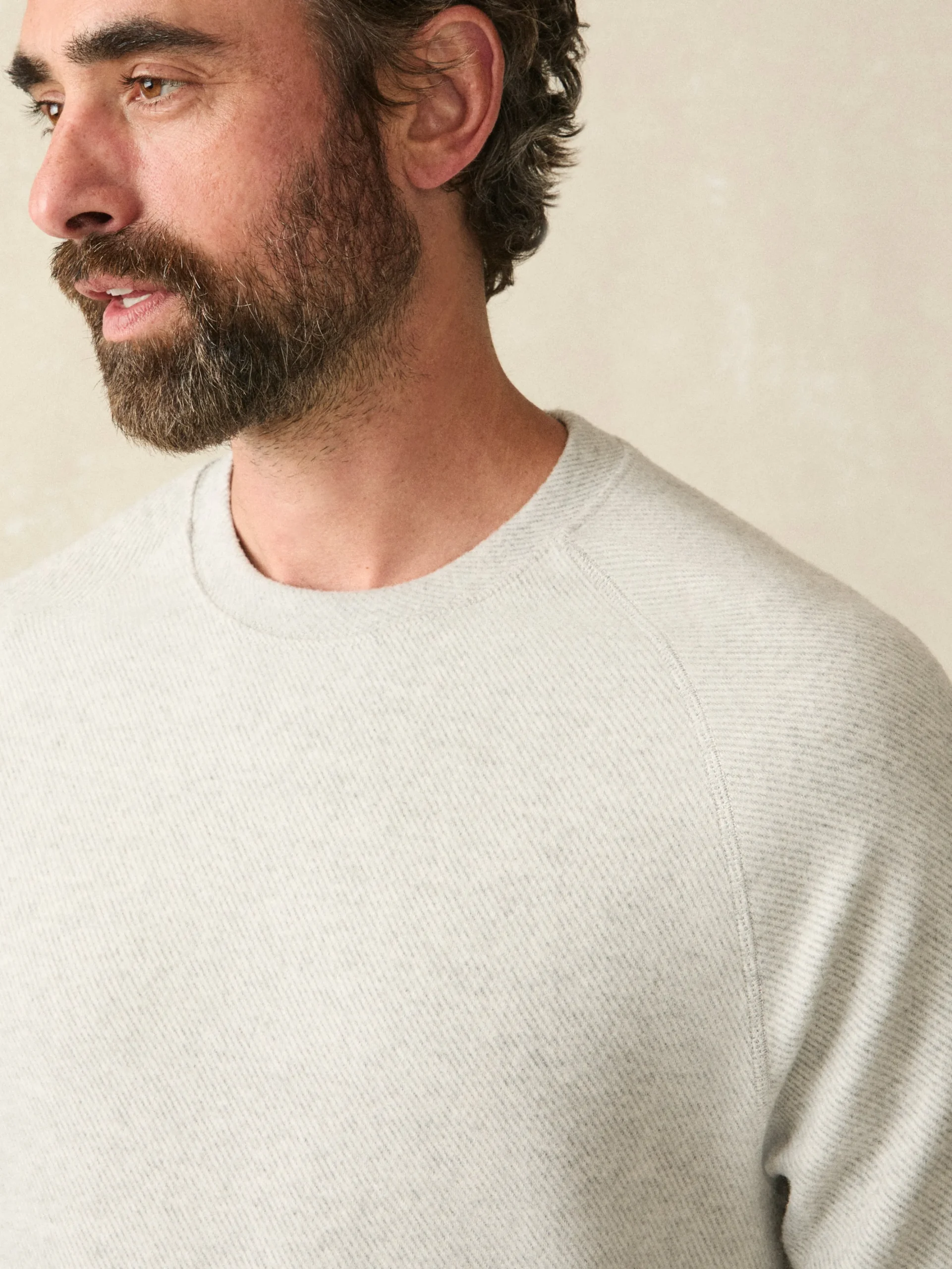 Hoodies & Sweatshirts^Faherty Brand Legend™ Sweater Crew - Light Heather Grey