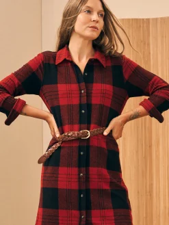 Dresses^Faherty Brand Legend™ Sweater Dress - Orchard House Plaid