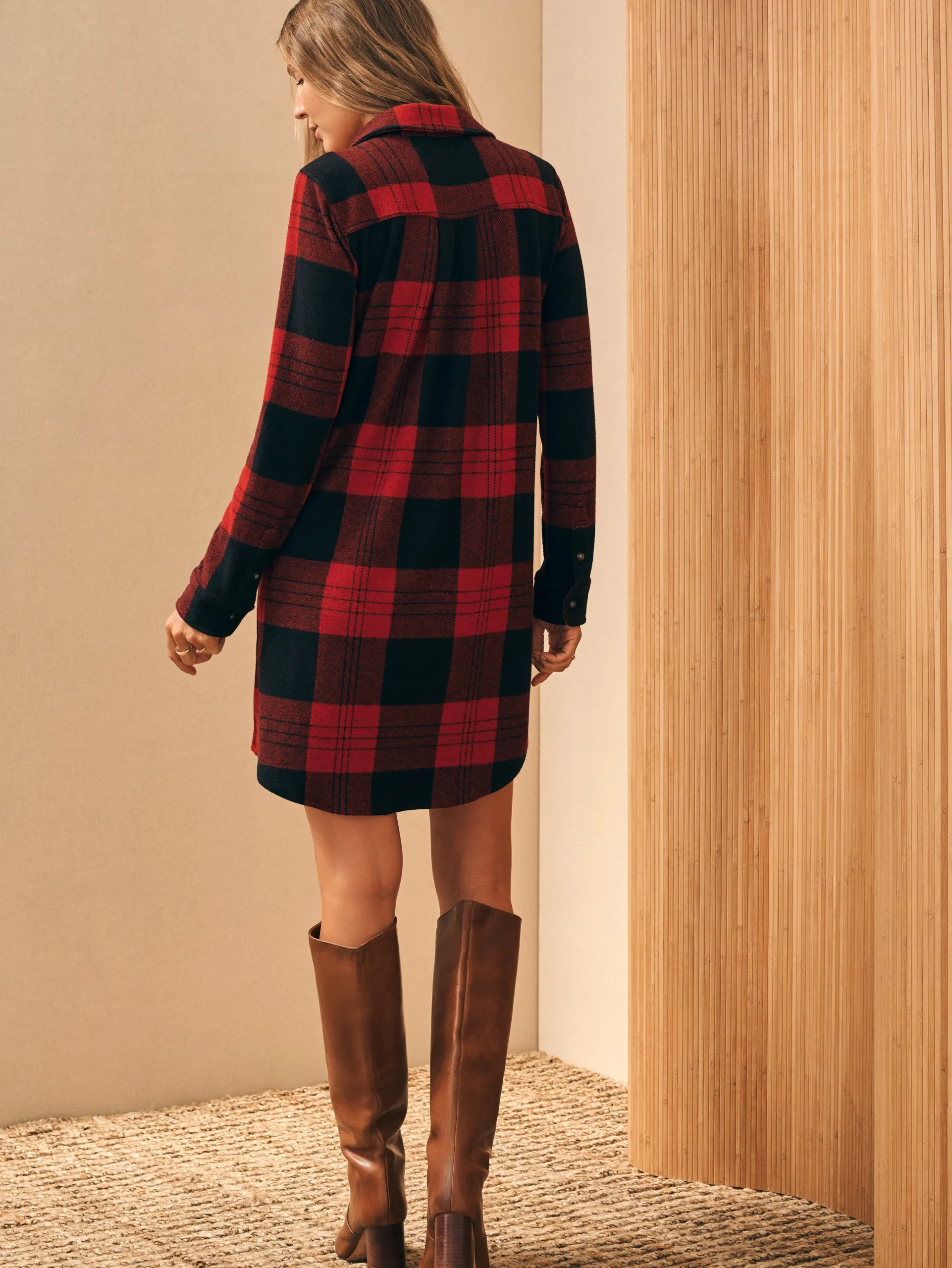 Dresses^Faherty Brand Legend™ Sweater Dress - Orchard House Plaid