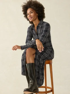 Dresses^Faherty Brand Legend™ Sweater Maxi Dress - Dakota Plaid