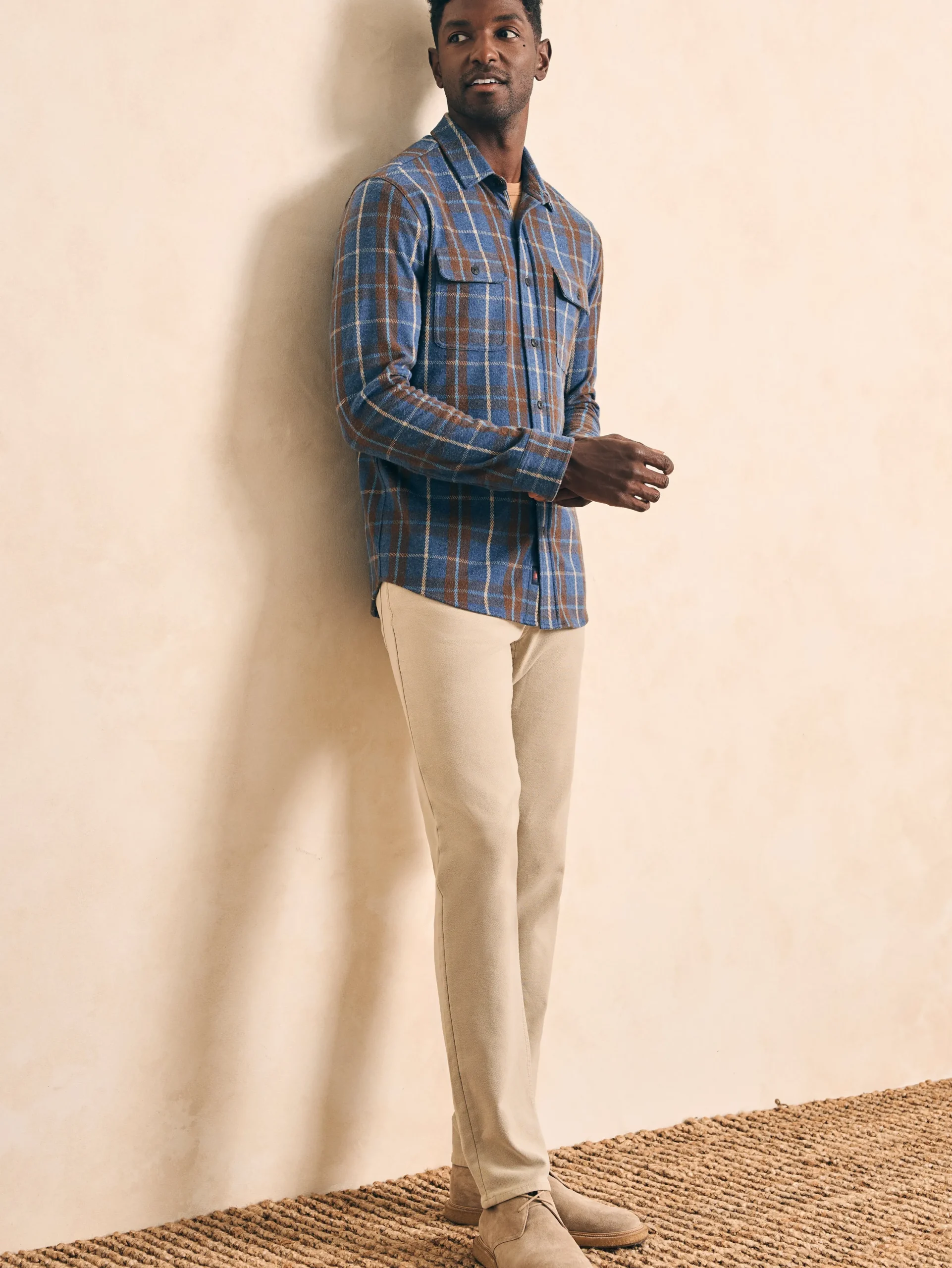 Shirts^Faherty Brand Legend™ Sweater Shirt - Alpine Lake Plaid