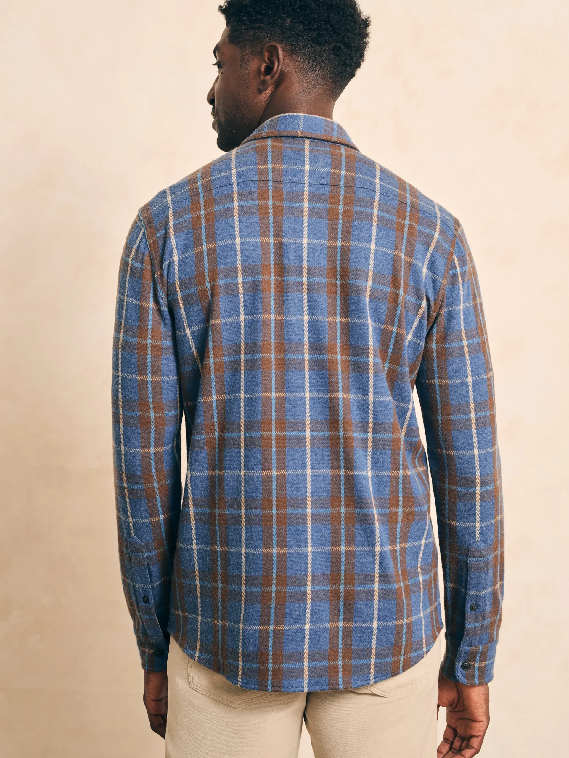 Shirts^Faherty Brand Legend™ Sweater Shirt - Alpine Lake Plaid