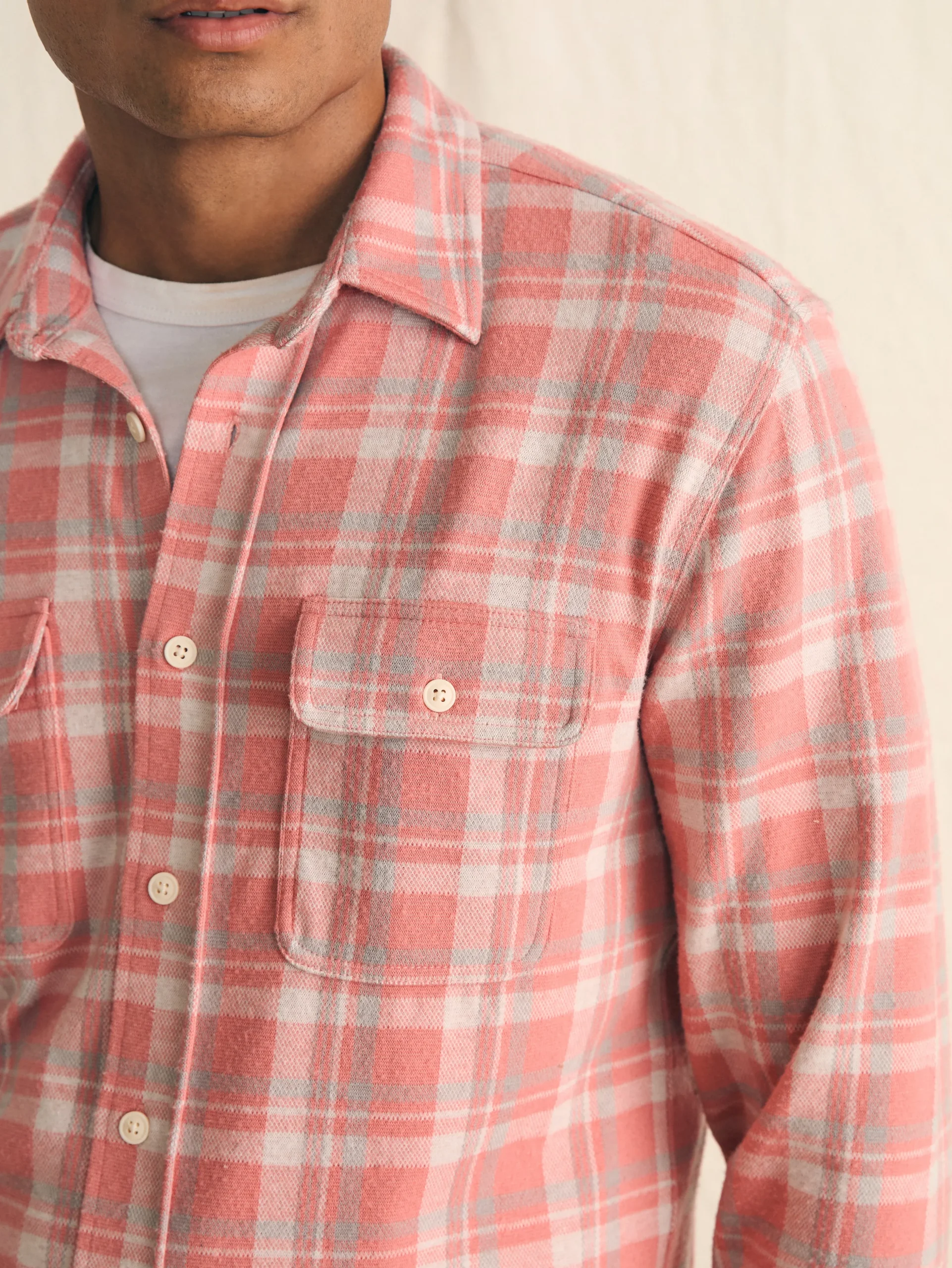 Shirts^Faherty Brand Legend™ Sweater Shirt - Cape Coral Plaid