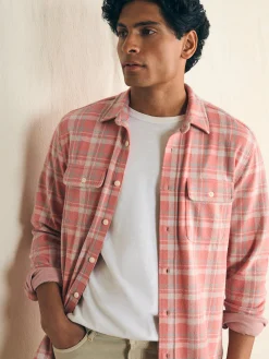 Shirts^Faherty Brand Legend™ Sweater Shirt - Cape Coral Plaid