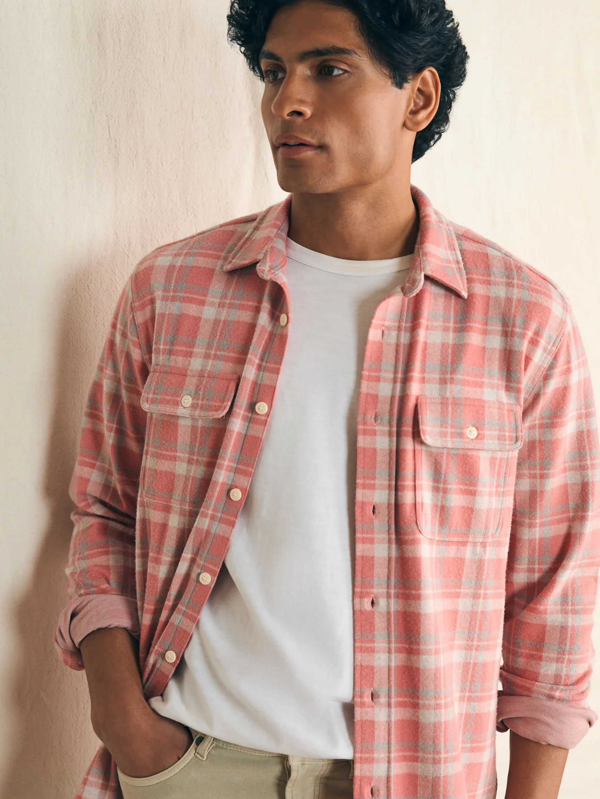 Shirts^Faherty Brand Legend™ Sweater Shirt - Cape Coral Plaid