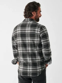 Shirts^Faherty Brand Legend™ Sweater Shirt - Charcoal Bone Plaid