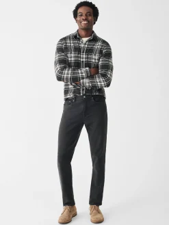 Shirts^Faherty Brand Legend™ Sweater Shirt - Charcoal Bone Plaid