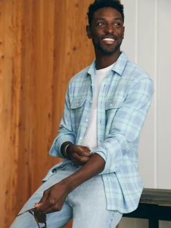 Shirts^Faherty Brand Legend™ Sweater Shirt - Clearwater Coast Plaid