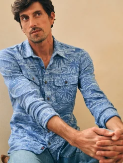Shirts^Faherty Brand Legend™ Sweater Shirt - Coastal Waters