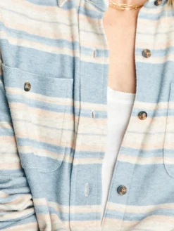 Shirts & Tops^Faherty Brand Legend™ Sweater Shirt - Coastline Stripe