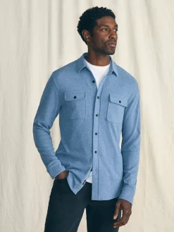 Shirts^Faherty Brand Legend™ Sweater Shirt - Glacier Blue Twill