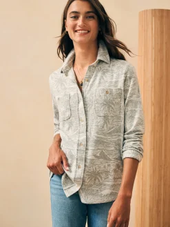 Shirts & Tops^Faherty Brand Legend™ Sweater Shirt - Grey Coastal Waters