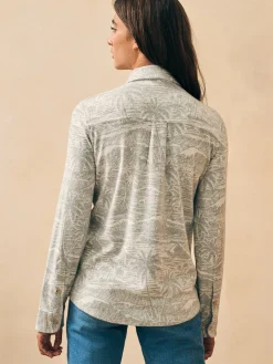Shirts & Tops^Faherty Brand Legend™ Sweater Shirt - Grey Coastal Waters