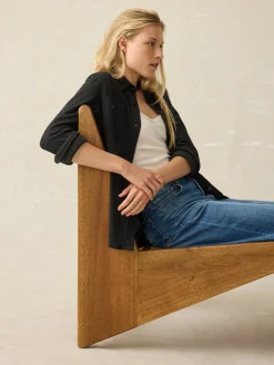 Shirts & Tops^Faherty Brand Legend™ Sweater Shirt - Heathered Black Twill