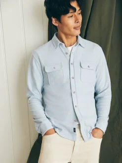 Shirts^Faherty Brand Legend™ Sweater Shirt - Ice Blue Twill