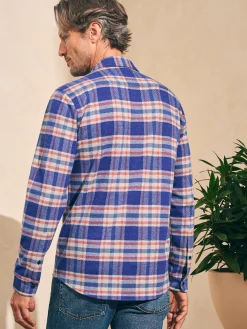 Shirts^Faherty Brand Legend™ Sweater Shirt - Navy Skyline Plaid