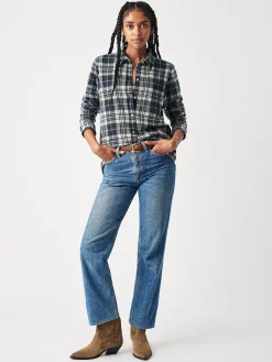 Shirts & Tops^Faherty Brand Legend™ Sweater Shirt - Navy Plaid