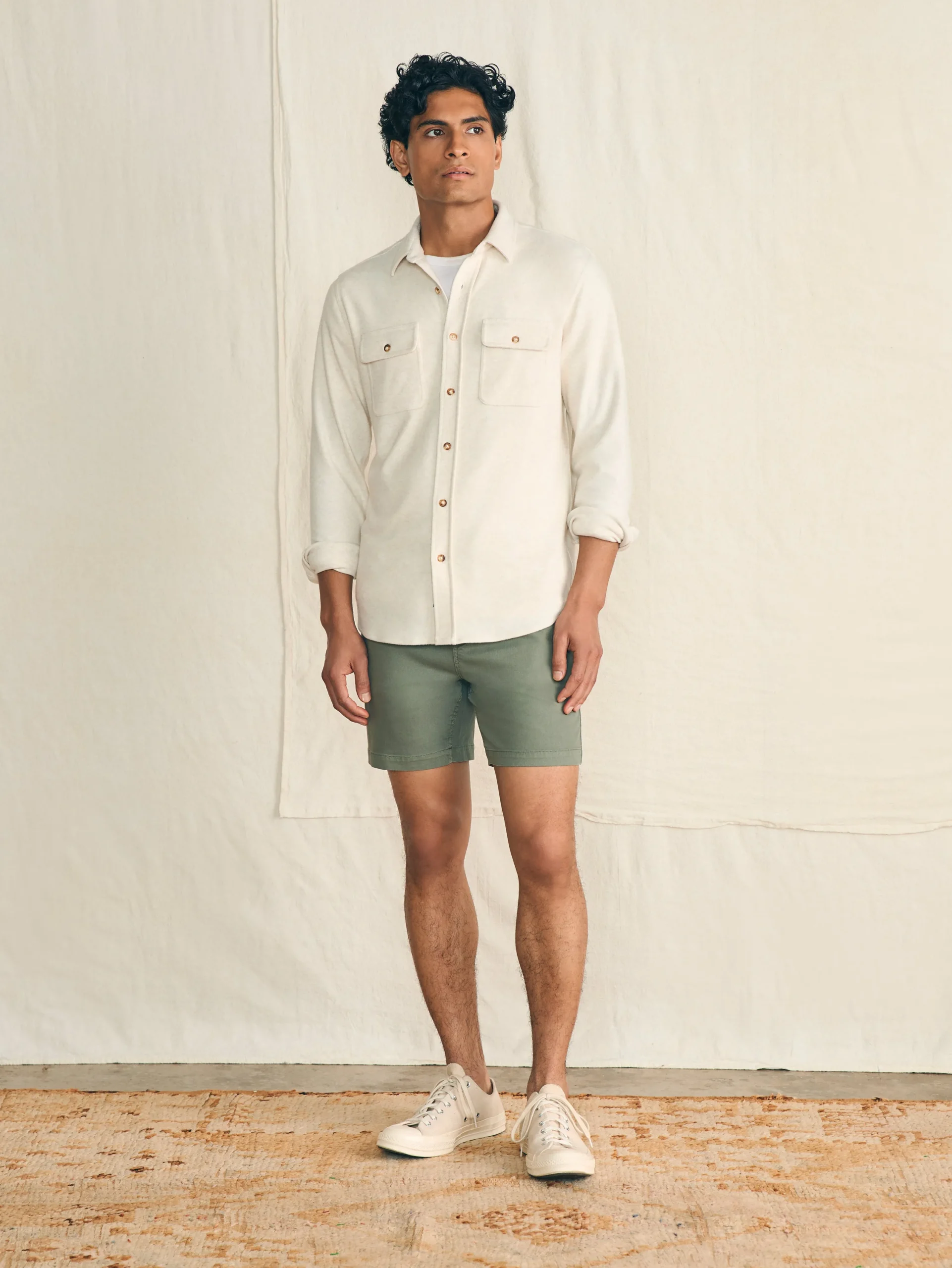 Shirts^Faherty Brand Legend™ Sweater Shirt - Off White