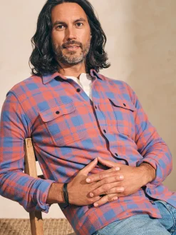 Shirts^Faherty Brand Legend™ Sweater Shirt - Rose Blue Check