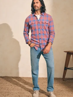 Shirts^Faherty Brand Legend™ Sweater Shirt - Rose Blue Check