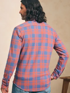 Shirts^Faherty Brand Legend™ Sweater Shirt - Rose Blue Check