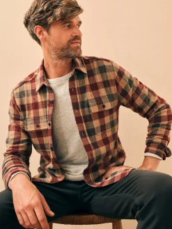 Shirts^Faherty Brand Legend™ Sweater Shirt - Sky Peak Buffalo