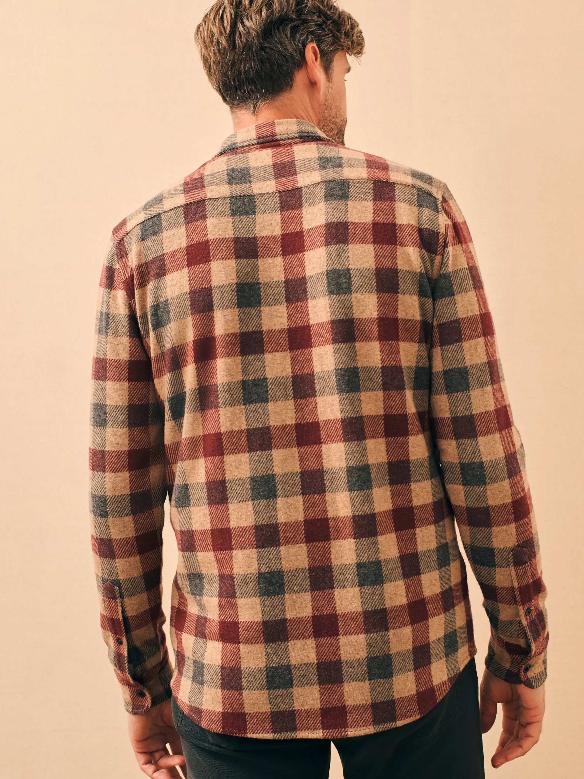 Shirts^Faherty Brand Legend™ Sweater Shirt - Sky Peak Buffalo