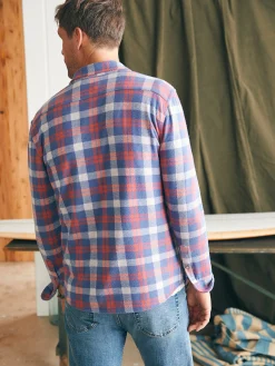 Shirts^Faherty Brand Legend™ Sweater Shirt - Viewpoint Rose Plaid