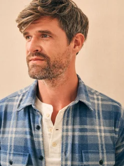 Shirts^Faherty Brand Legend™ Sweater Shirt - Vintage Blue Plaid