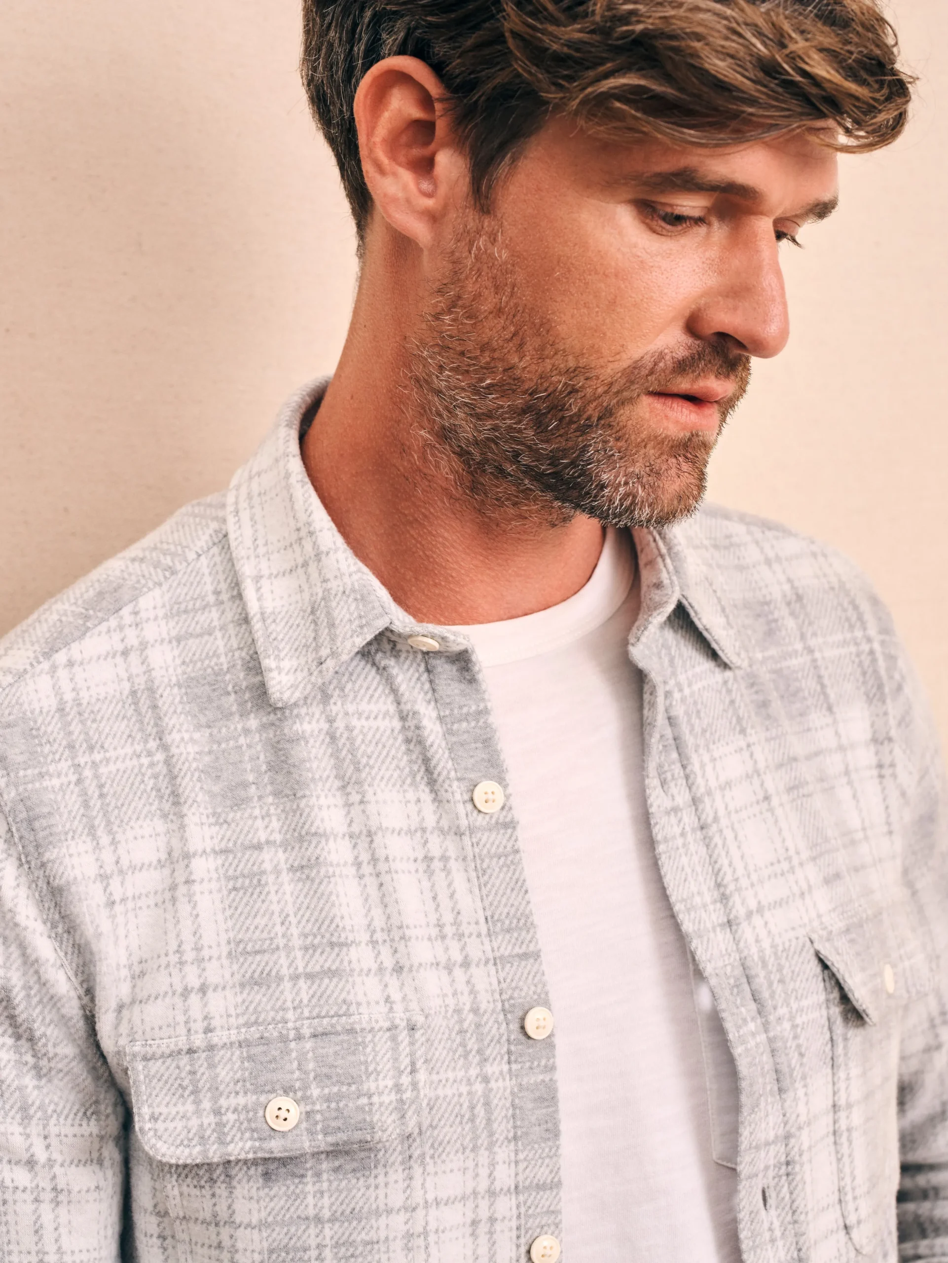 Shirts^Faherty Brand Legend™ Sweater Shirt - Winter Clouds Plaid