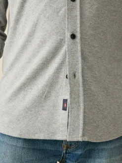 Shirts^Faherty Brand Legend™ Sweater Shirt (Single Pocket) - Fossil Grey Twill
