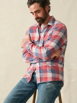 Shirts^Faherty Brand Legend™ Sweater Shirt (Tall) - Cherry Blue Buffalo