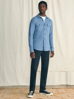 Shirts^Faherty Brand Legend™ Sweater Shirt (Tall) - Glacier Blue Twill