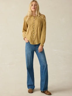 Shirts & Tops^Faherty Brand Lily Top - Antique Bronze