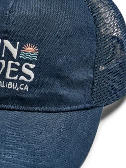 Hats|Hats^Faherty Brand Malibu Retro Sun & Waves Trucker - Navy